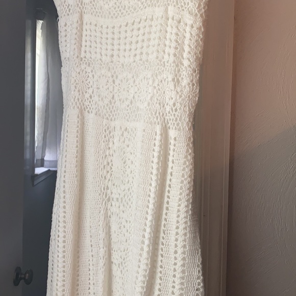 White Crochet dress - Picture 4 of 8